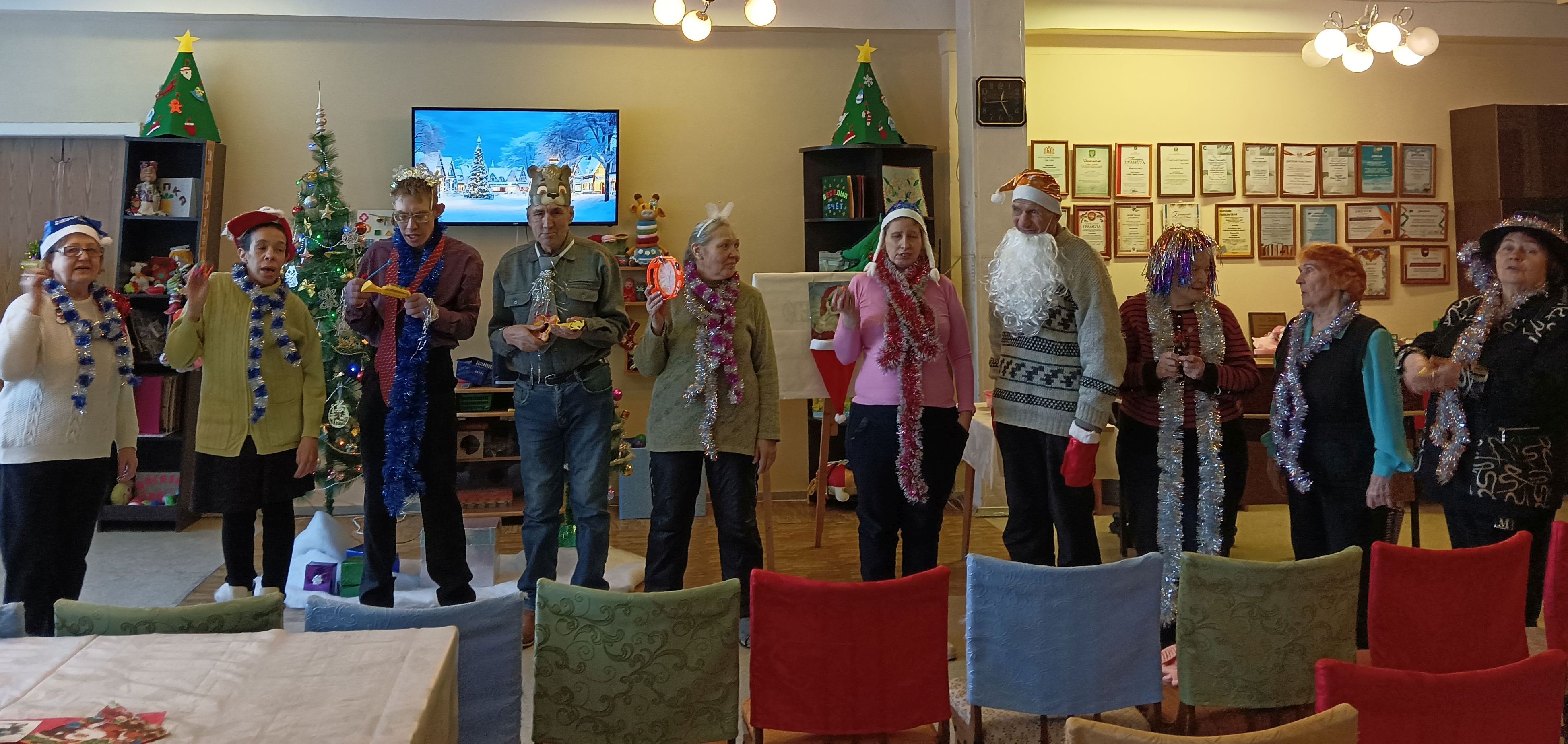Новый год на КОСС г.Асбест