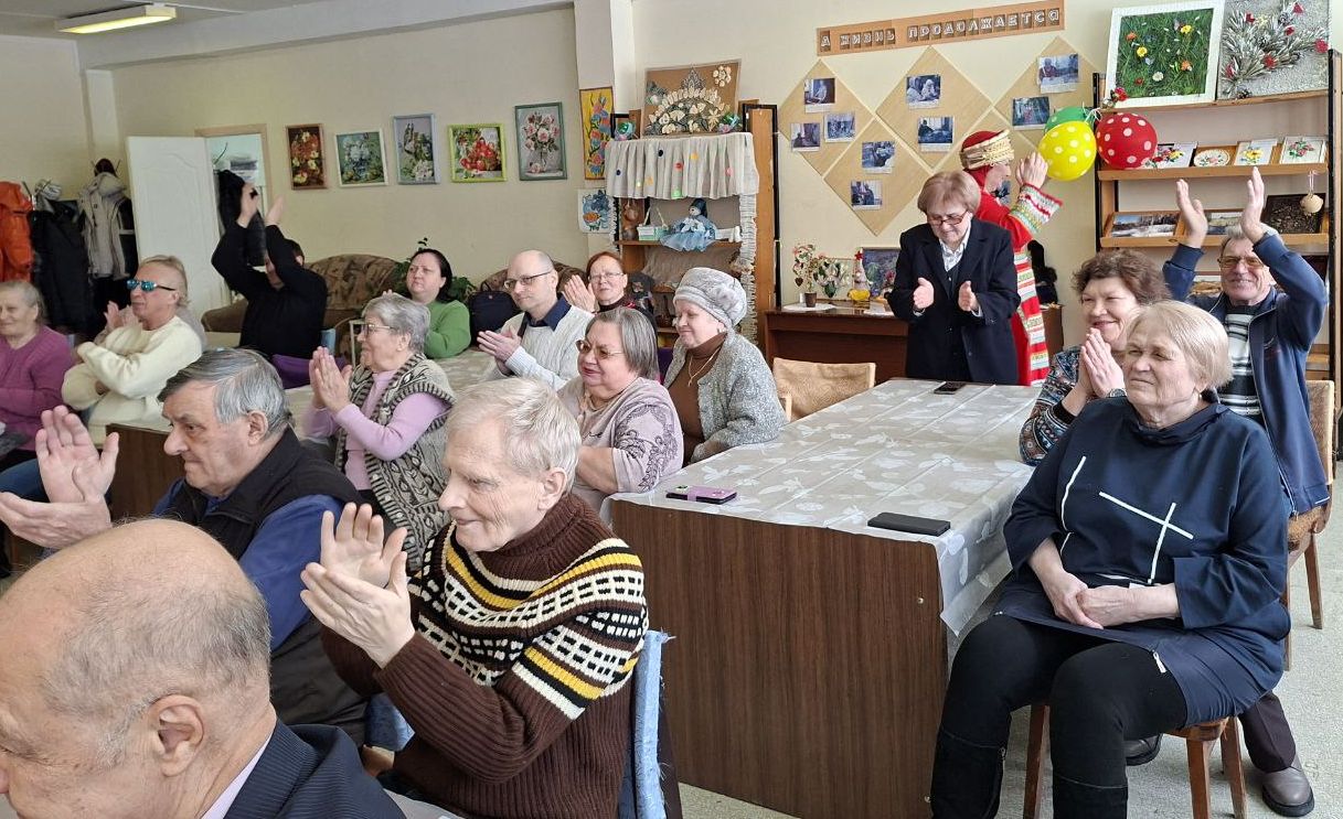 "Добро пожаловать в весну"-на кафедре слепых г.Асбест